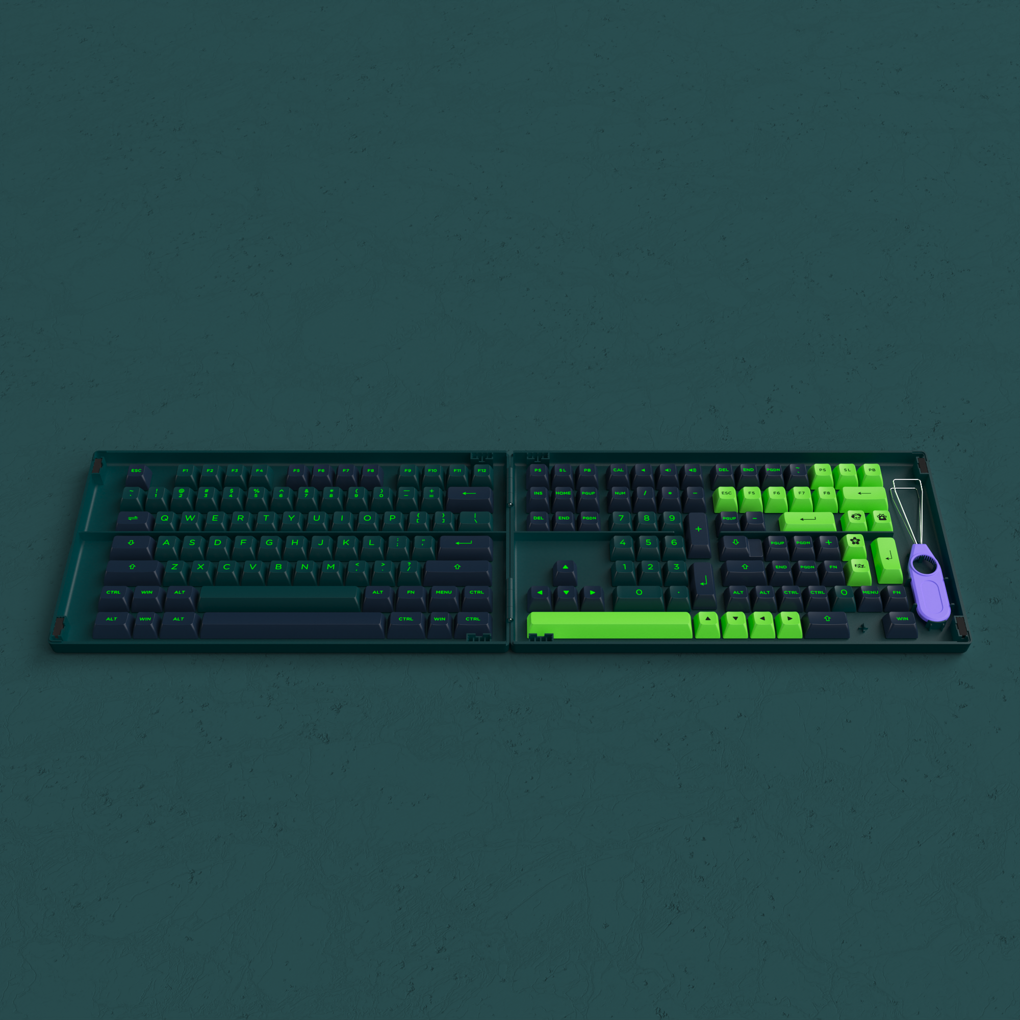 Wavez Keycap Set (226-key)