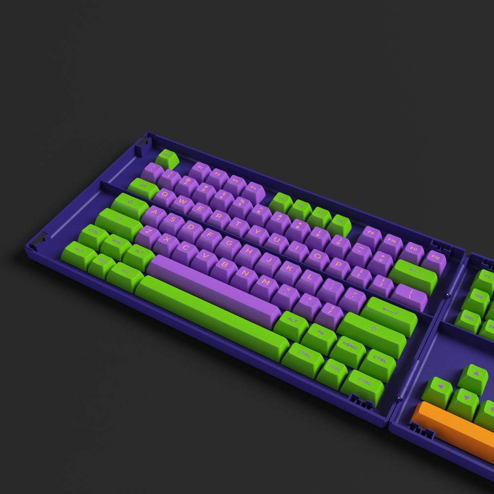 Akko EVA-01 Themed Keycap Set (158-key) | AKKO EU
