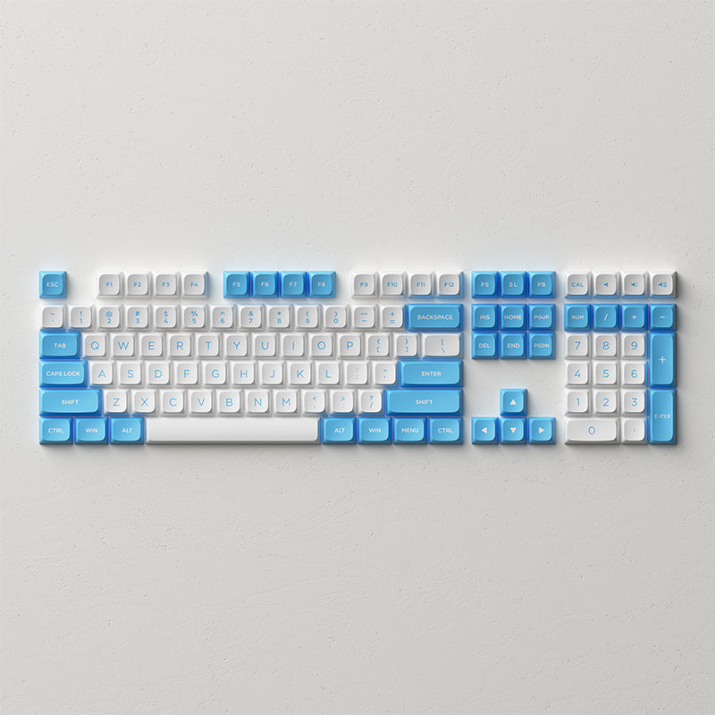 MDA Carolina Blue Keycap Set (227-key)