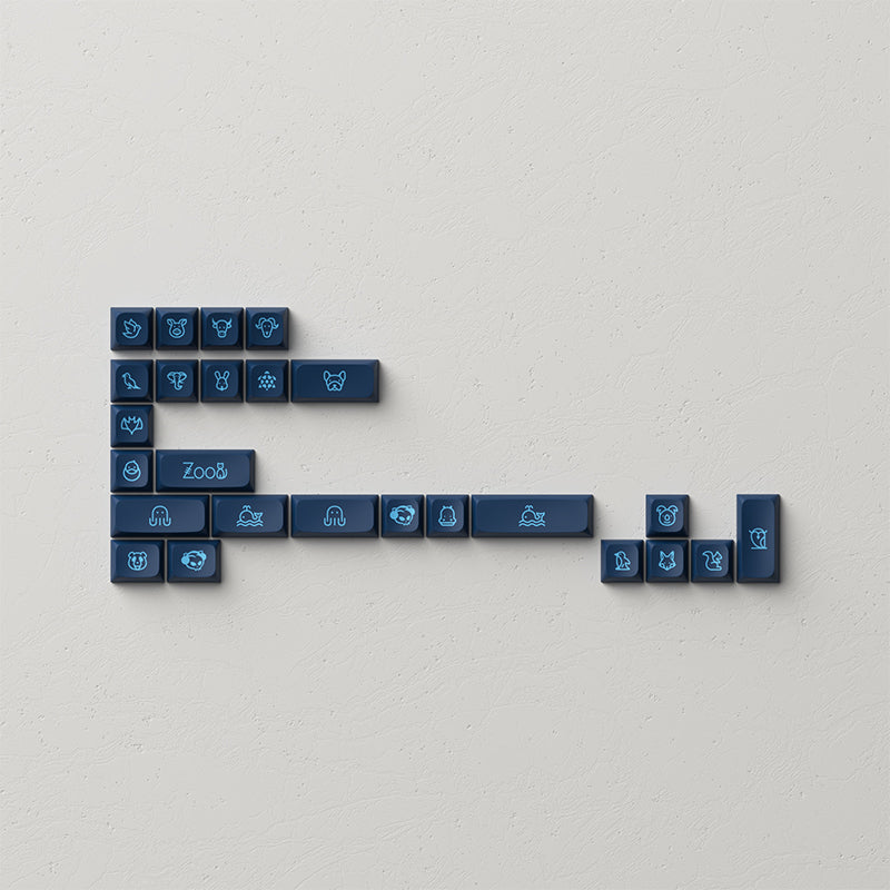 MDA Carolina Blue Keycap Set (227-key)