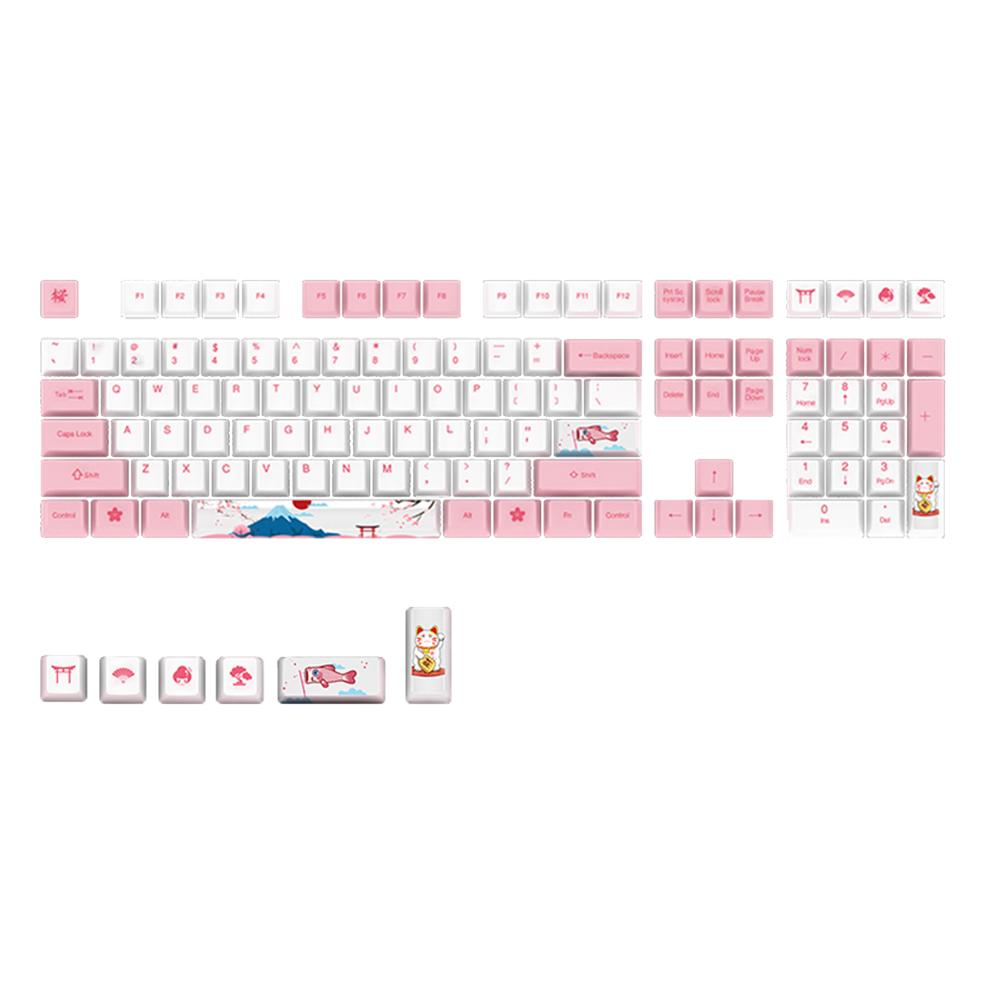 World Tour Tokyo R1 Keycap Set (114-key)