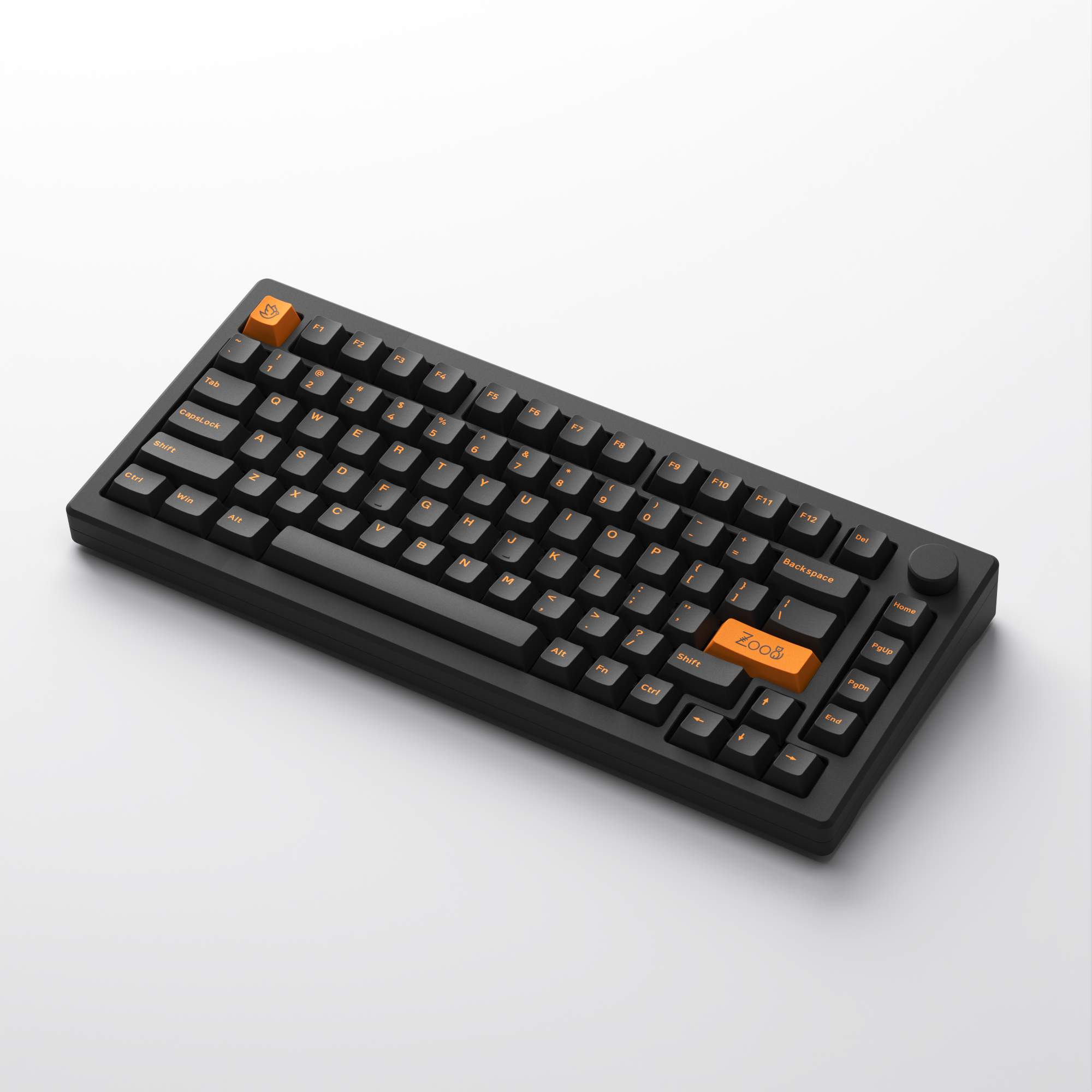 MOD 007 PC Black & Orange